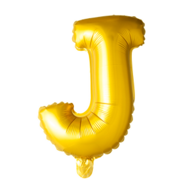 XXL Folienballon Gold Buchstabe J